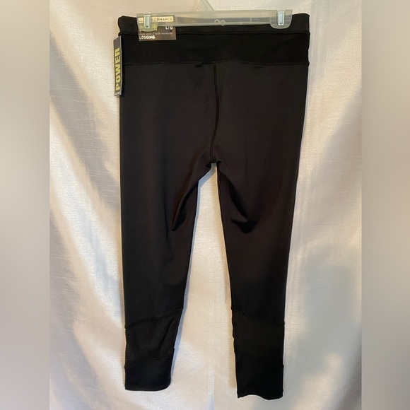 NWT  Infinite Performance Power Leggings Black Ladies Lg - Picture 6 of 11